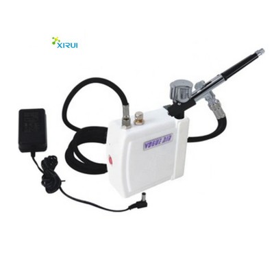 Multi-Purpose Professional Nail Airbrush Machine Compressor Kit Portable Makeup Airbrush Paint Set  HS08AC-SK