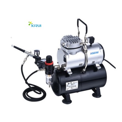 AS189K Portable Mini Piston Automotive Airbrush Compressor Kit