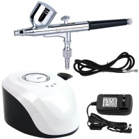 Cheap Airbrush Mini Air Compressor with Spray Gun for Nails Makeup Cake Decoration Tanning Air Brush Kit Set