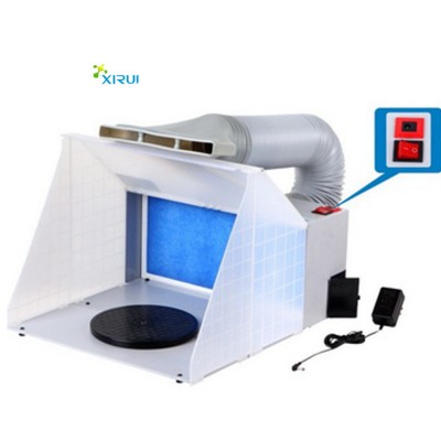 HS-E420DCK model painting hobby art mini spray booth